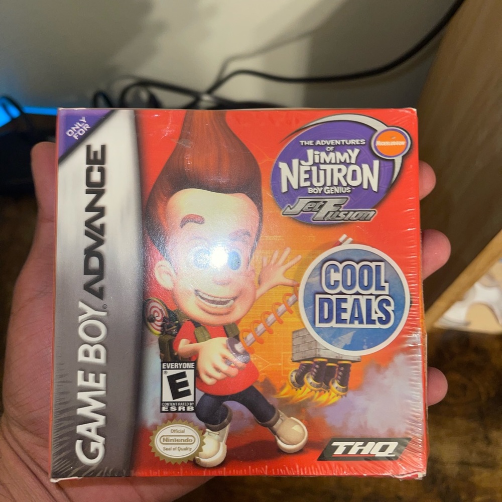 SEALED Jimmy Neutron Gameboy Game